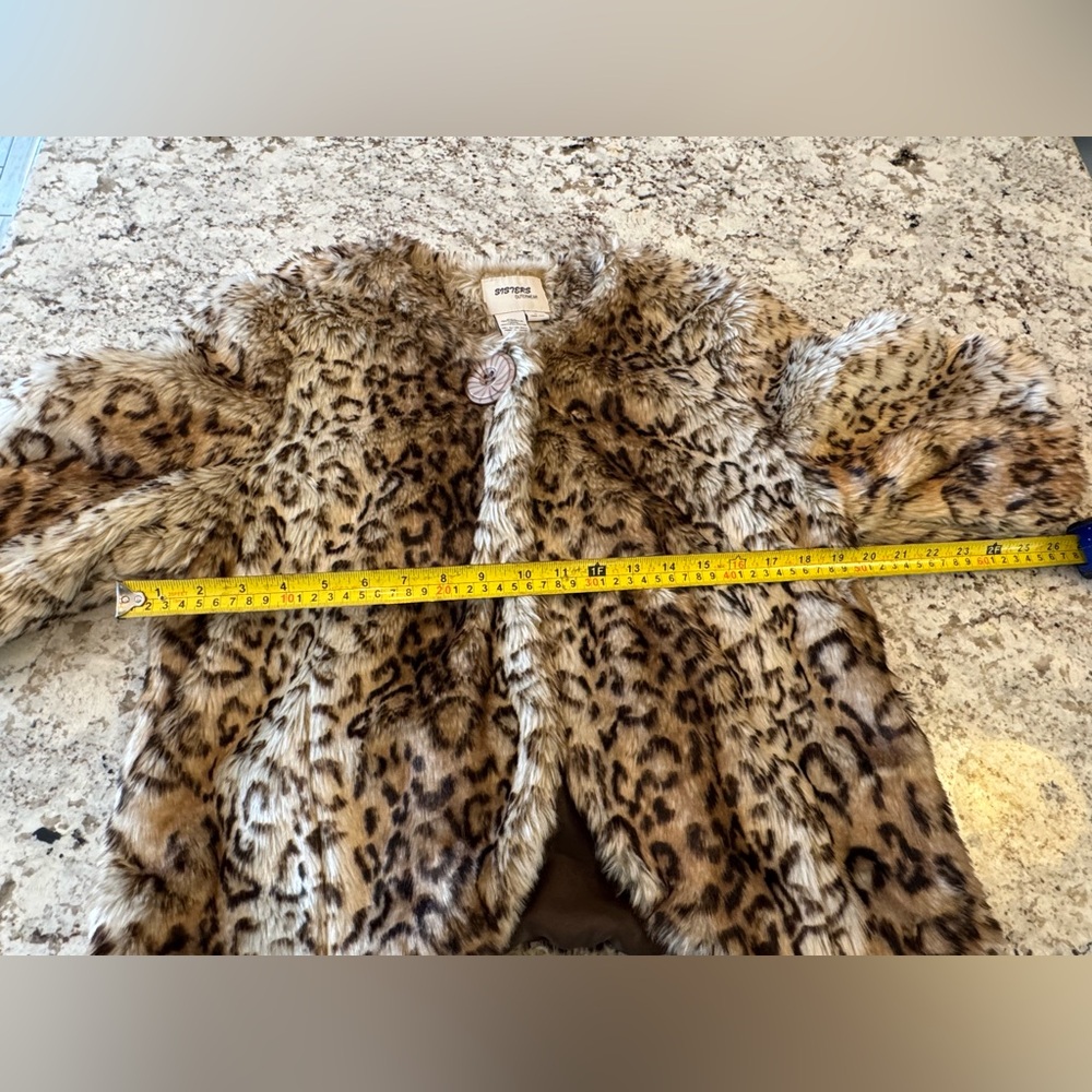 Leopard Print Teddy Jacket - image 4